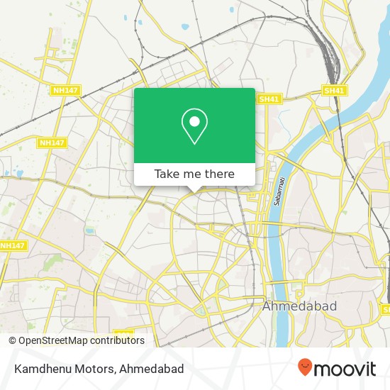 Kamdhenu Motors map