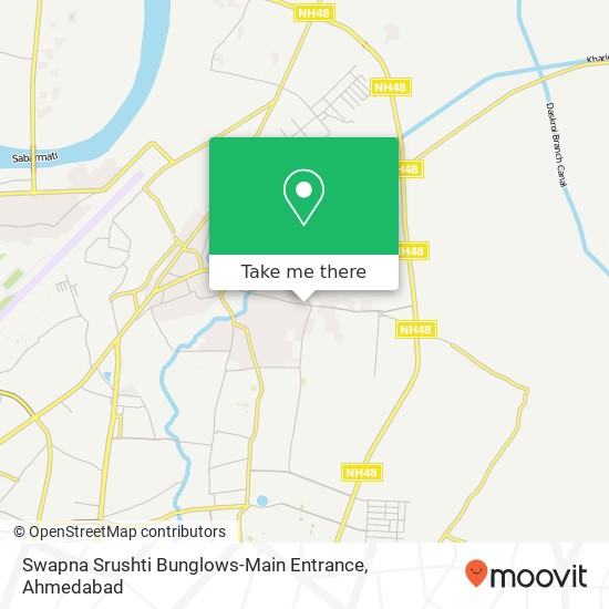 Swapna Srushti Bunglows-Main Entrance map