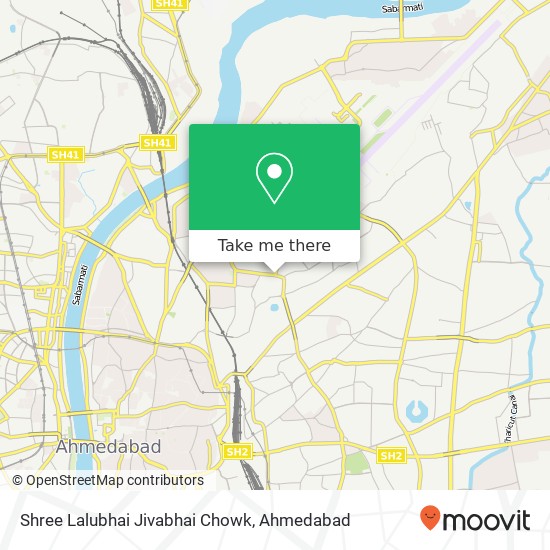 Shree Lalubhai Jivabhai Chowk map