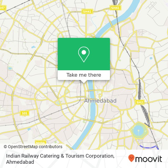 Indian Railway Catering & Tourism Corporation map