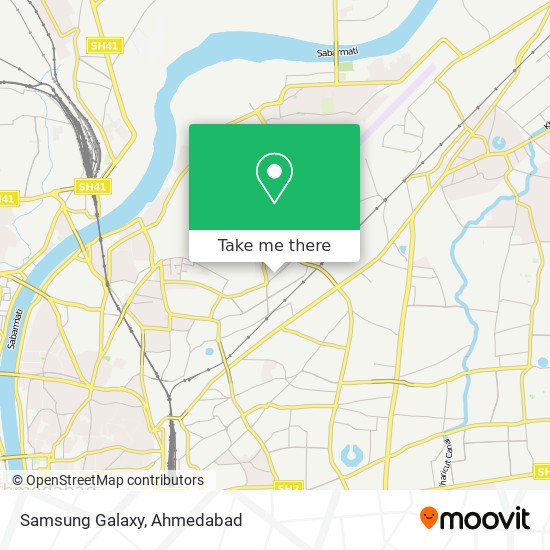 Samsung Galaxy map