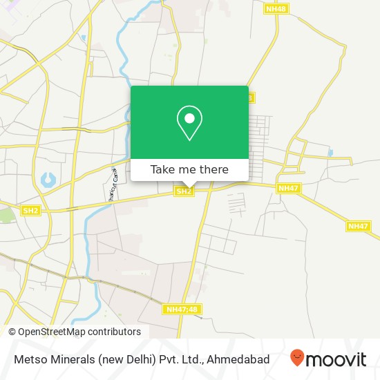 Metso Minerals (new Delhi) Pvt. Ltd. map