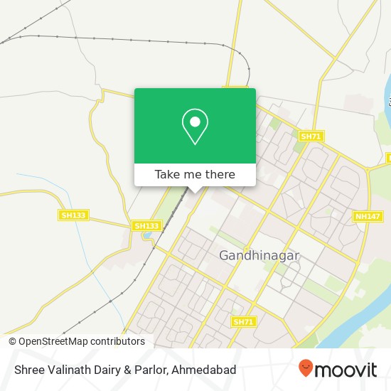 Shree Valinath Dairy & Parlor map