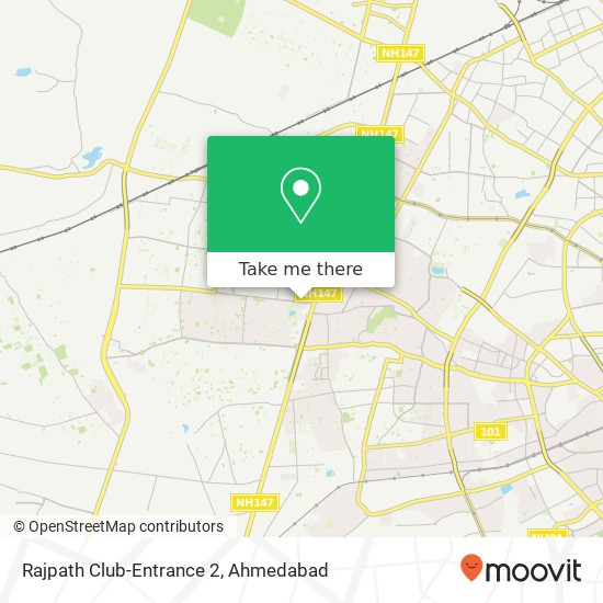 Rajpath Club-Entrance 2 map