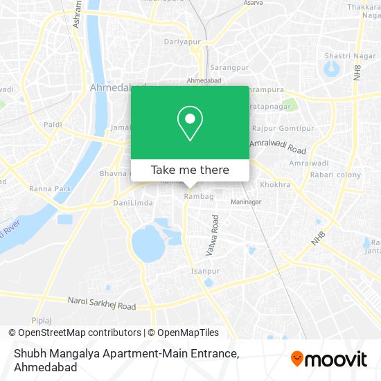 Shubh Mangalya Apartment-Main Entrance map