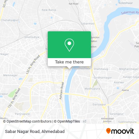 Sabar Nagar Road map