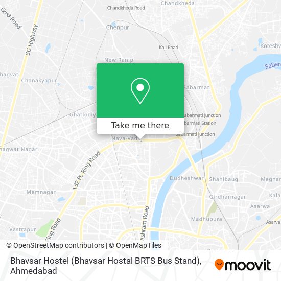 Bhavsar Hostel (Bhavsar Hostal BRTS Bus Stand) map