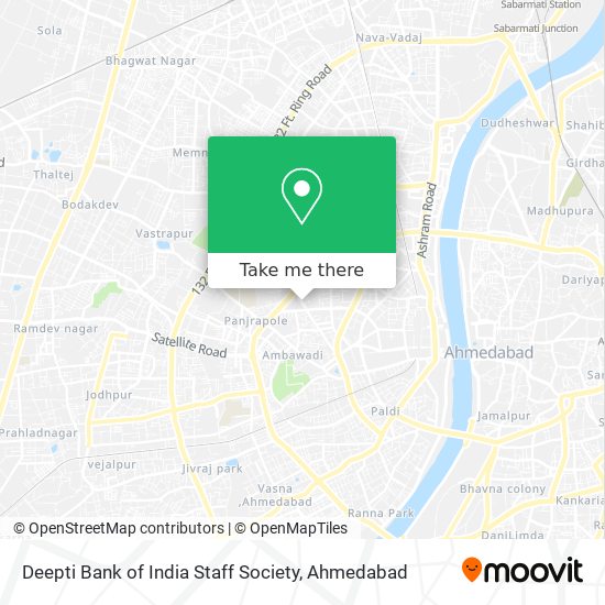 Deepti Bank of India Staff Society map