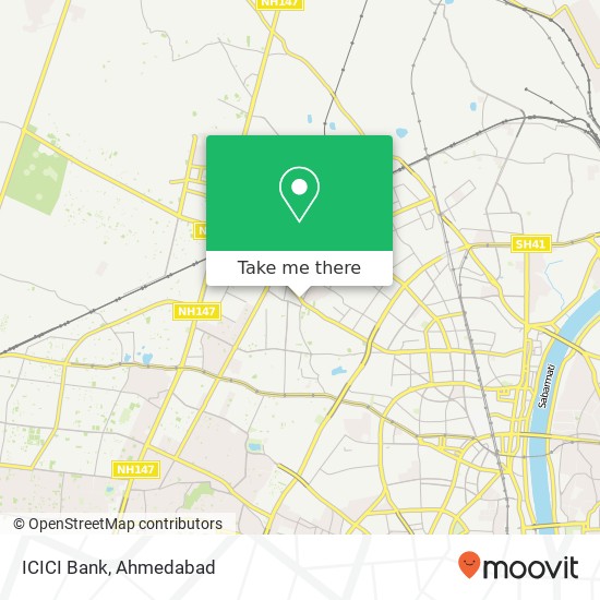 ICICI Bank map