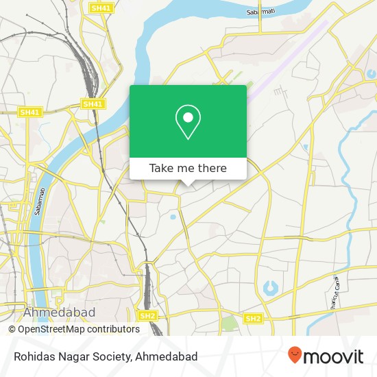 Rohidas Nagar Society map