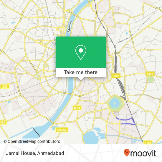 Jamal House map