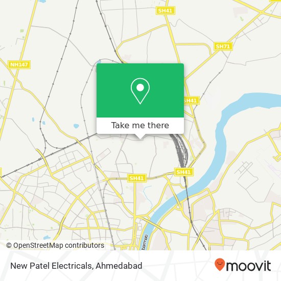 New Patel Electricals map