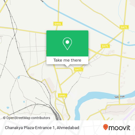 Chanakya Plaza-Entrance 1 map