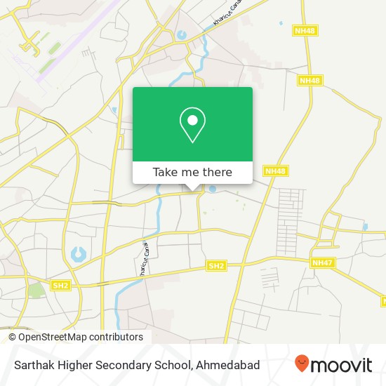 Sarthak Higher Secondary School map