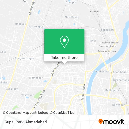 Rupal Park map