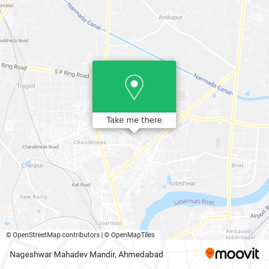 Nageshwar Mahadev Mandir map