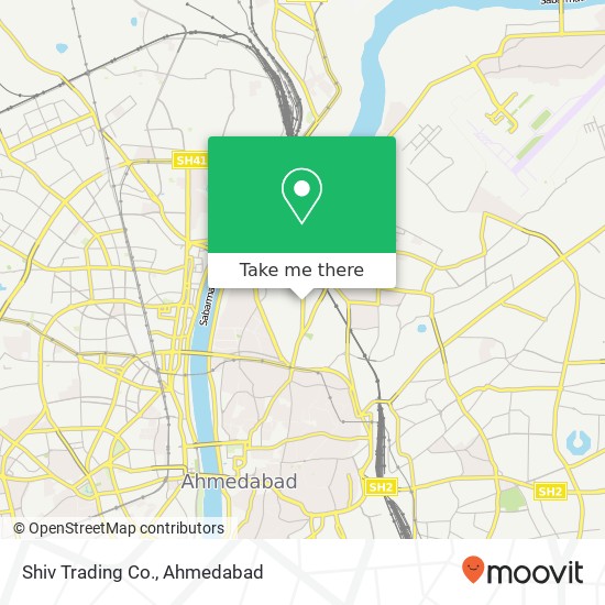 Shiv Trading Co. map