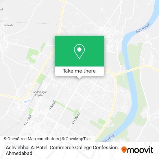 Ashvinbhai A. Patel. Commerce College Confession map