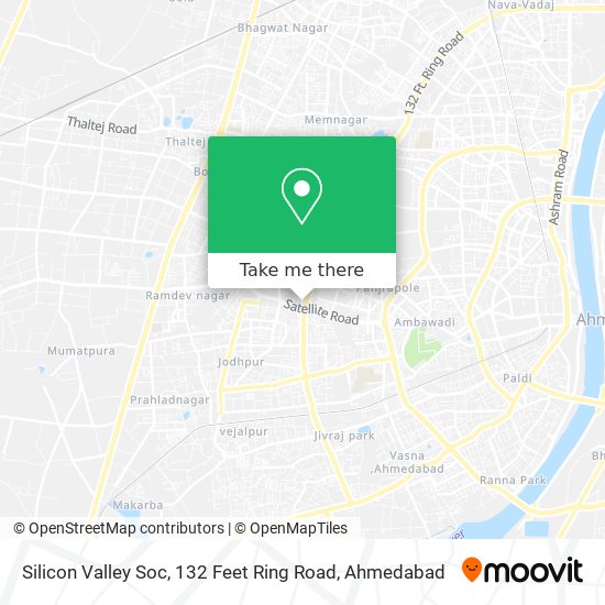 Silicon Valley Soc, 132 Feet Ring Road map