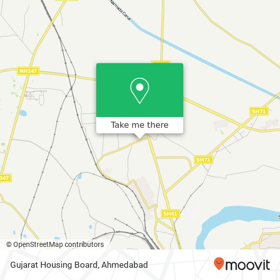 Gujarat Housing Board map
