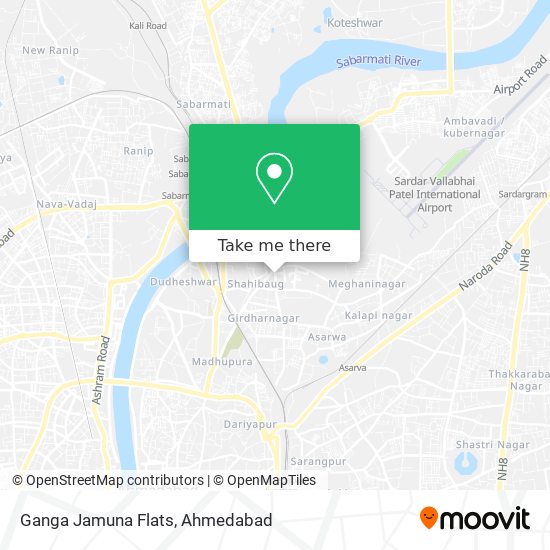 Ganga Jamuna Flats map
