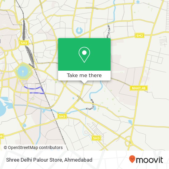 Shree Delhi Palour Store map