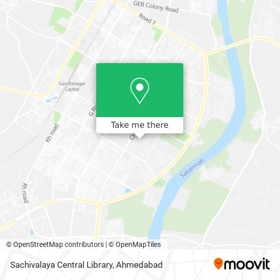 Sachivalaya Central Library map