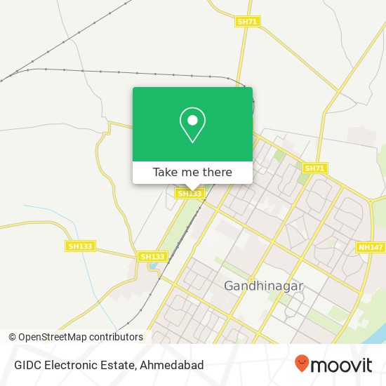 GIDC Electronic Estate map