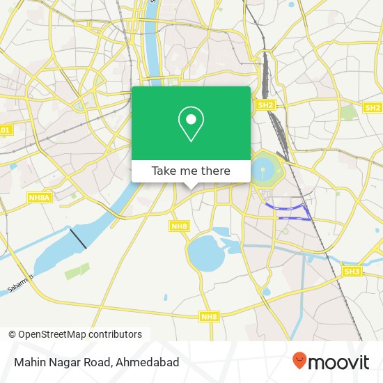 Mahin Nagar Road map