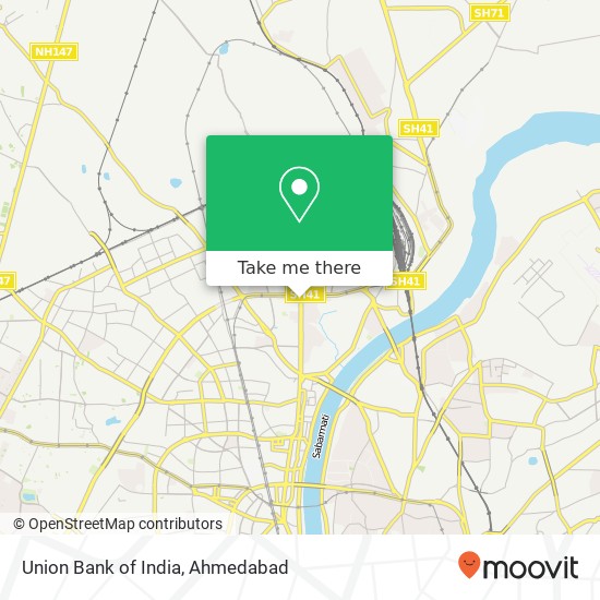 Union Bank of India map