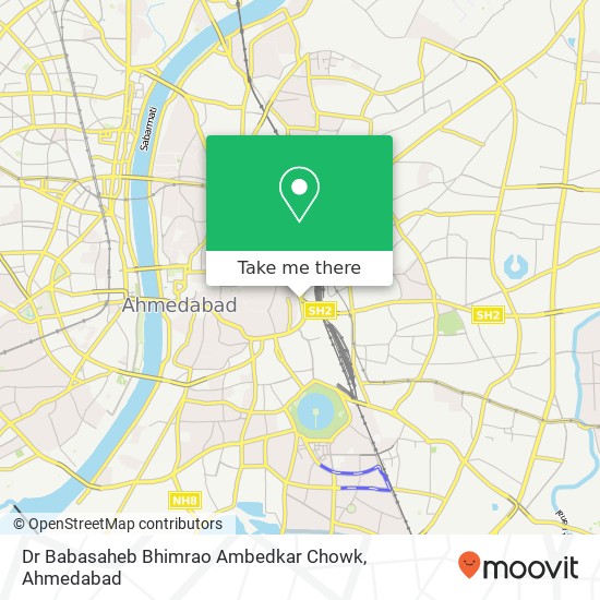 Dr Babasaheb Bhimrao Ambedkar Chowk map