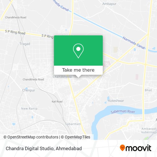 Chandra Digital Studio map