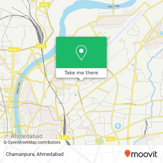 Chamanpura map