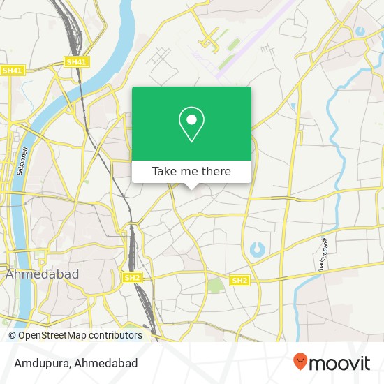 Amdupura map