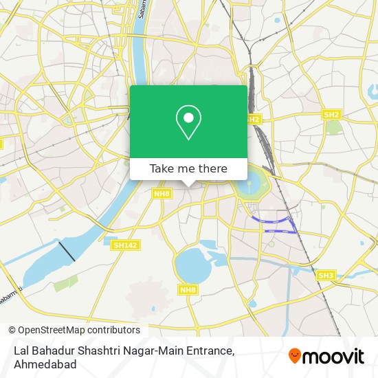 Lal Bahadur Shashtri Nagar-Main Entrance map