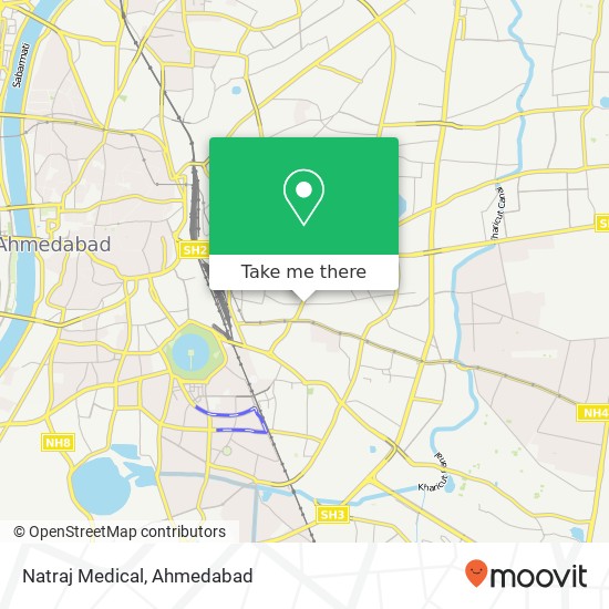 Natraj Medical map