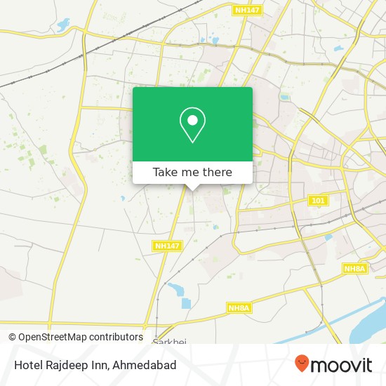 Hotel Rajdeep Inn map