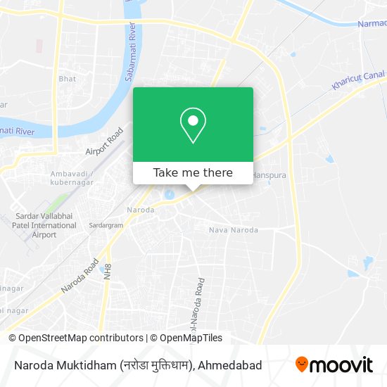 Naroda Muktidham (नरोडा मुक्तिधाम) map