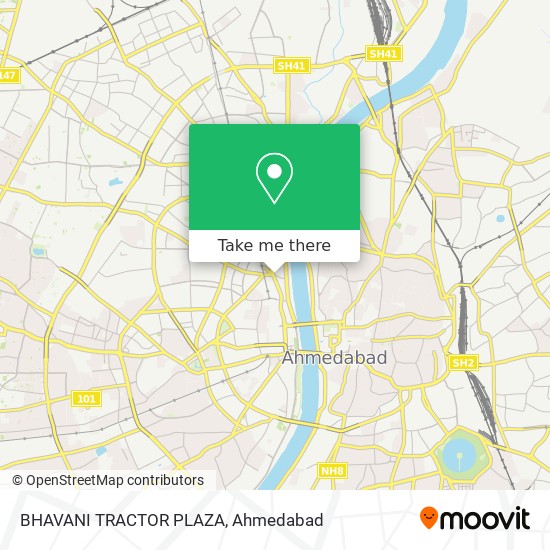 BHAVANI TRACTOR PLAZA map