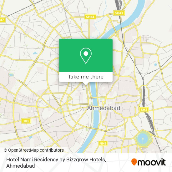 Hotel Nami Residency by Bizzgrow Hotels map