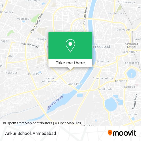 Ankur School map