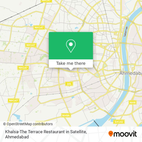 Khalsa-The Terrace Restaurant in Satellite map