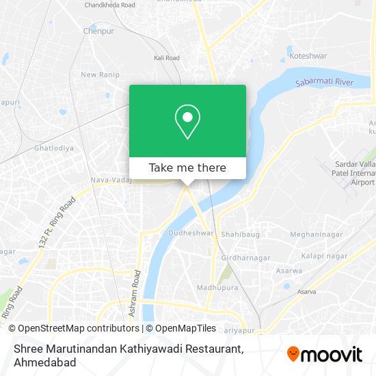 Shree Marutinandan Kathiyawadi Restaurant map