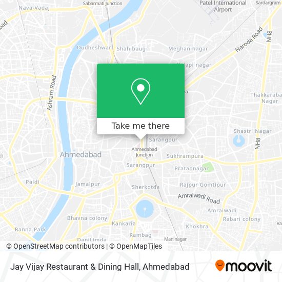 Jay Vijay Restaurant & Dining Hall map