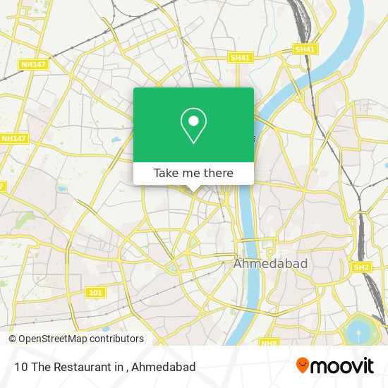 10 The Restaurant in map