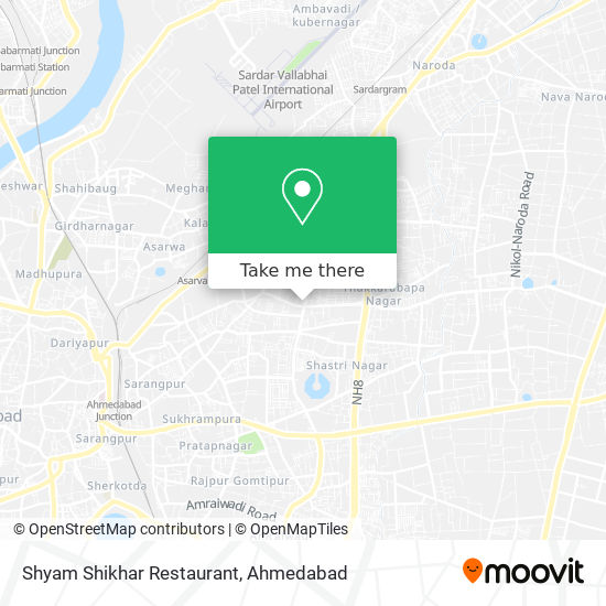 Shyam Shikhar Restaurant map