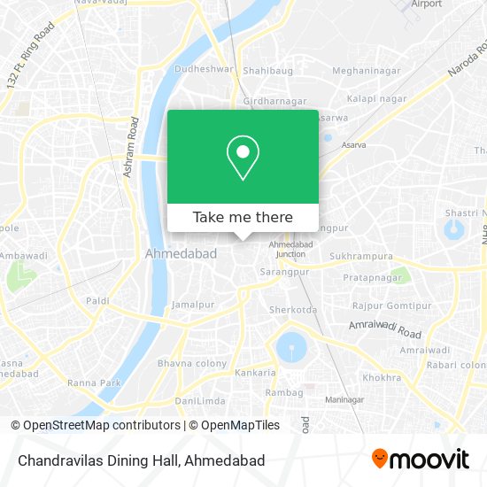 Chandravilas Dining Hall map