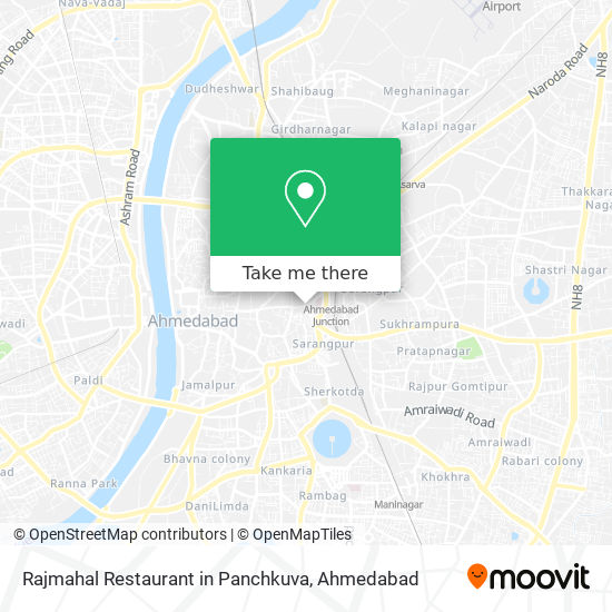 Rajmahal Restaurant in Panchkuva map