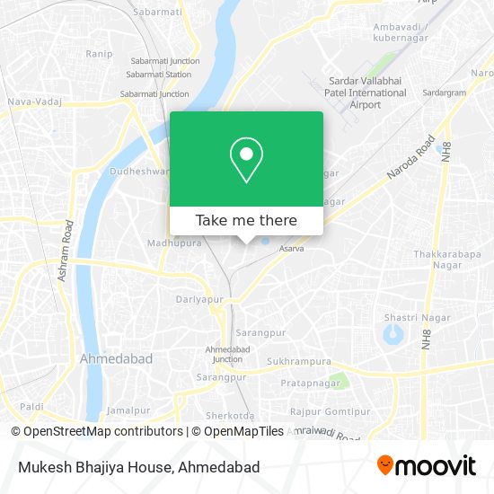 Mukesh Bhajiya House map