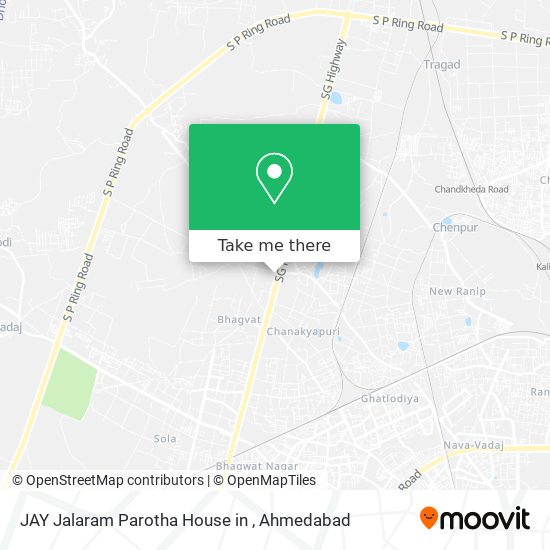 JAY Jalaram Parotha House in map